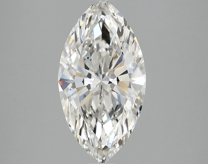 2.5 Carat Marquise Shaped Excellent Cut VS2 IGI Certified Lab Grown Diamond