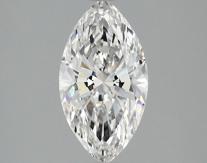 1.54 Carat Marquise Shaped Excellent Cut VVS2 IGI Certified Lab Grown Diamond