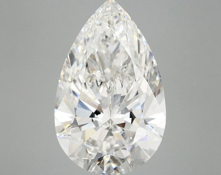 7.17 Carat Pear Shaped Ideal Cut VVS2 IGI Certified Lab Grown Diamond