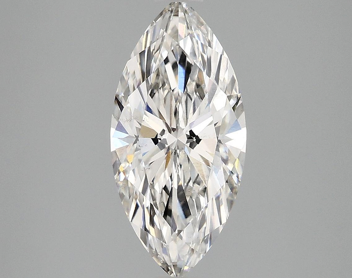2.04 Carat Marquise Shaped Excellent Cut VS2 IGI Certified Lab Grown Diamond