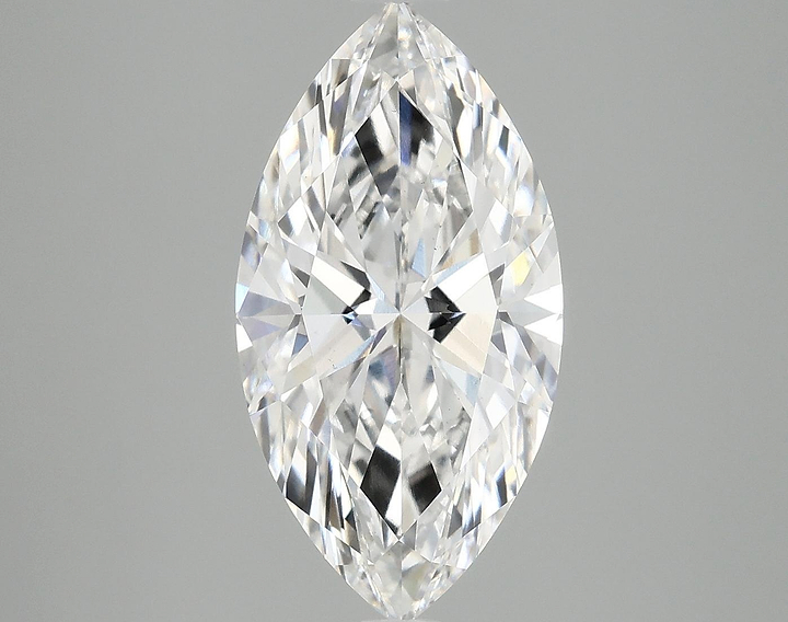 3.14 Carat Marquise Shaped Ideal Cut VS1 IGI Certified Lab Grown Diamond