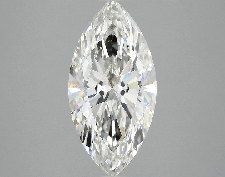 2.52 Carat Marquise Shaped Ideal Cut VS2 IGI Certified Lab Grown Diamond