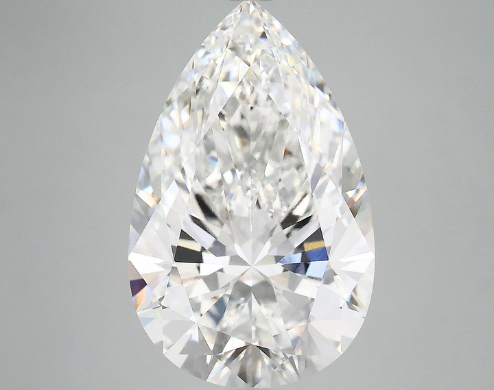 7.19 Carat Pear Shaped Ideal Cut VVS2 IGI Certified Lab Grown Diamond