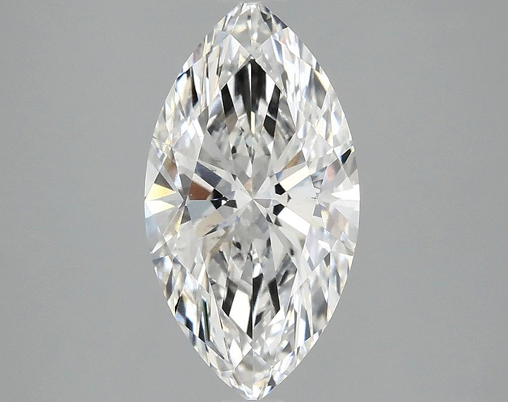 2.59 Carat Marquise Shaped Excellent Cut VS2 IGI Certified Lab Grown Diamond