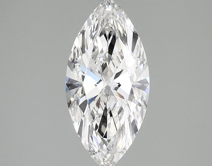 1.48 Carat Marquise Shaped Excellent Cut VVS2 IGI Certified Lab Grown Diamond