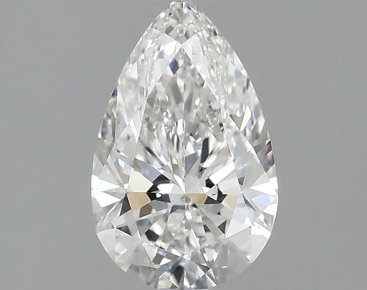 1.06 Carat Pear Shaped Ideal Cut VVS2 IGI Certified Lab Grown Diamond