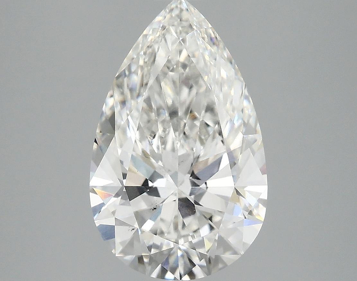 3.09 Carat Pear Shaped Ideal Cut VS2 IGI Certified Lab Grown Diamond