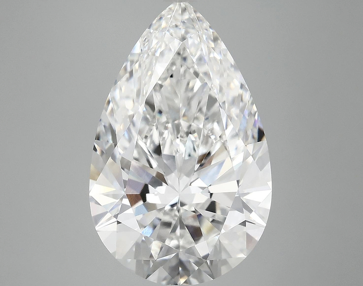 7.18 Carat Pear Shaped Ideal Cut VVS2 IGI Certified Lab Grown Diamond