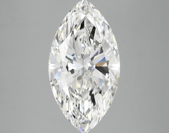 2.49 Carat Marquise Shaped Excellent Cut VS1 IGI Certified Lab Grown Diamond