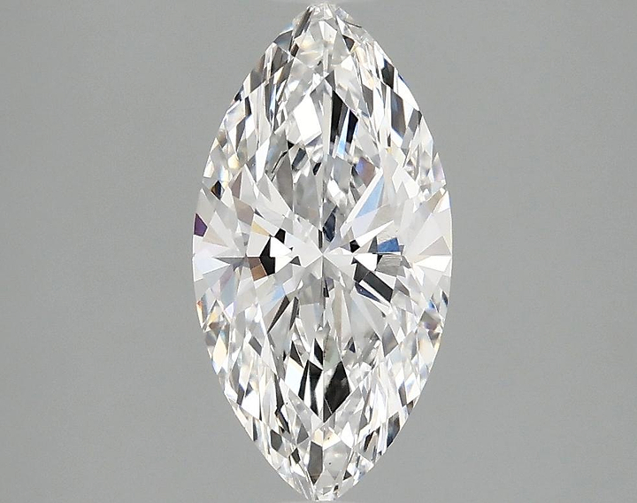 1.51 Carat Marquise Shaped Ideal Cut VS2 IGI Certified Lab Grown Diamond