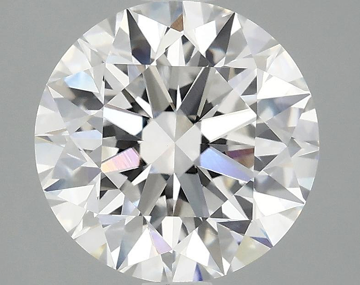 3.03 Carat Round Shaped Excellent Cut VVS2 IGI Certified Lab Grown Diamond