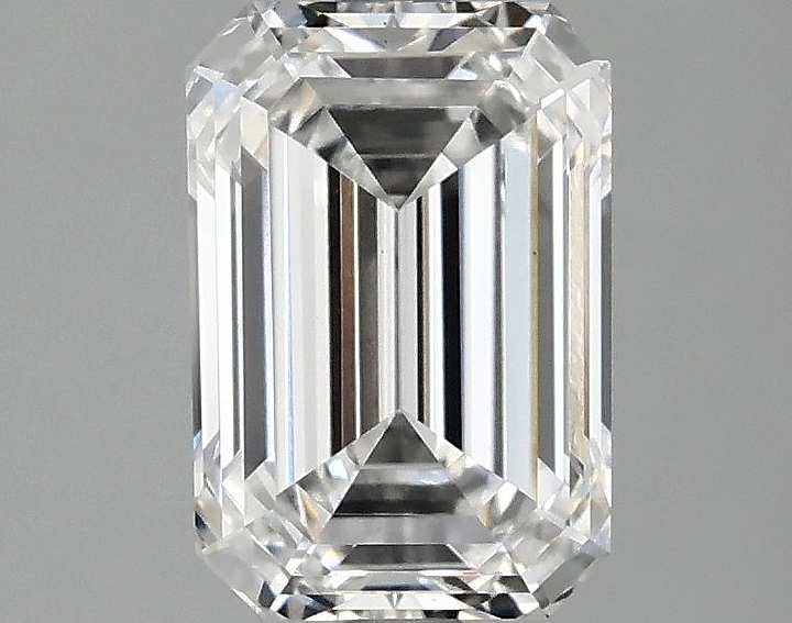 2.06 Carat Emerald Shaped Ideal Cut VS1 IGI Certified Lab Grown Diamond