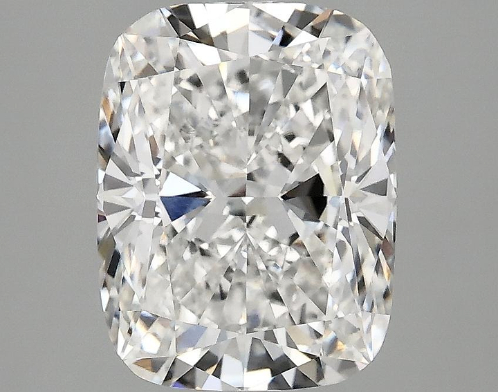 3.08 Carat Cushion Shaped Excellent Cut VVS2 IGI Certified Lab Grown Diamond