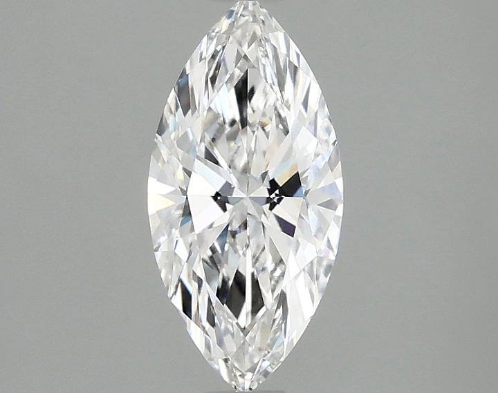 0.99 Carat Marquise Shaped Excellent Cut VVS2 IGI Certified Lab Grown Diamond