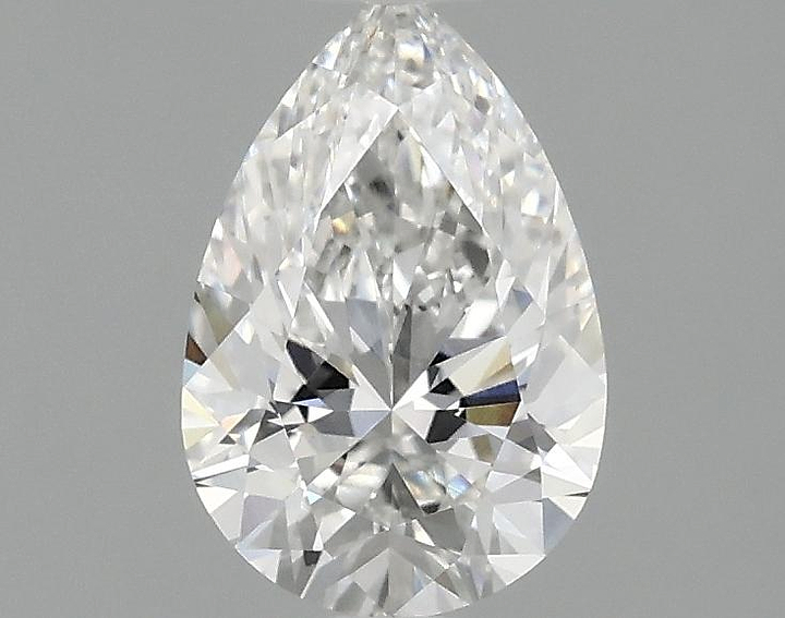 0.98 Carat Pear Shaped Excellent Cut VVS2 IGI Certified Lab Grown Diamond