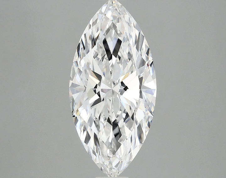 2.3 Carat Marquise Shaped Excellent Cut VS1 IGI Certified Lab Grown Diamond
