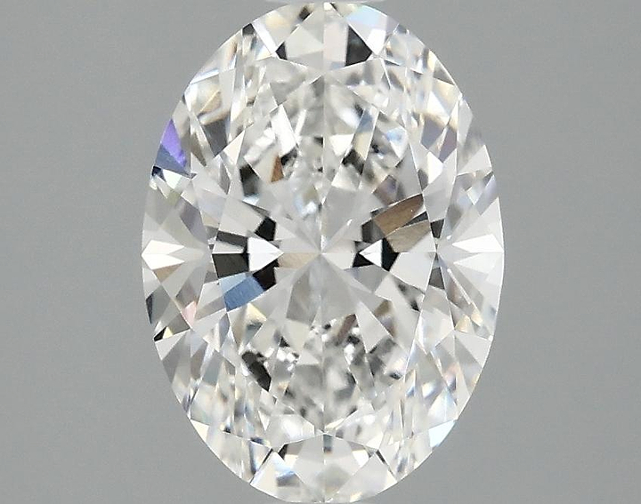 2.05 Carat Oval Shaped Ideal Cut VVS2 IGI Certified Lab Grown Diamond