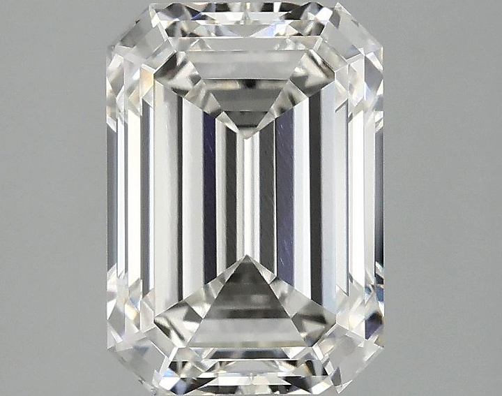 3.18 Carat Emerald Shaped Ideal Cut VVS2 IGI Certified Lab Grown Diamond
