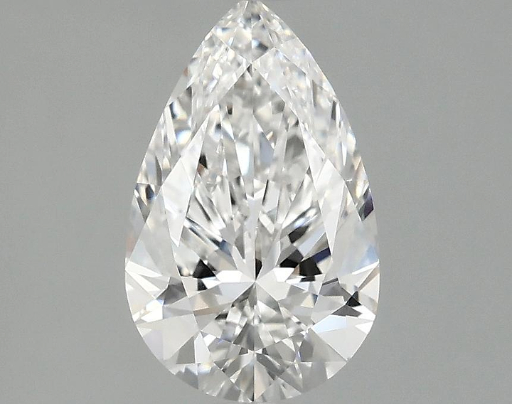 1.48 Carat Pear Shaped Ideal Cut VVS2 IGI Certified Lab Grown Diamond