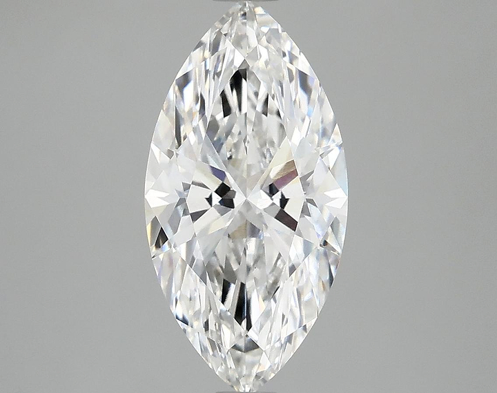2.5 Carat Marquise Shaped Ideal Cut VS1 IGI Certified Lab Grown Diamond