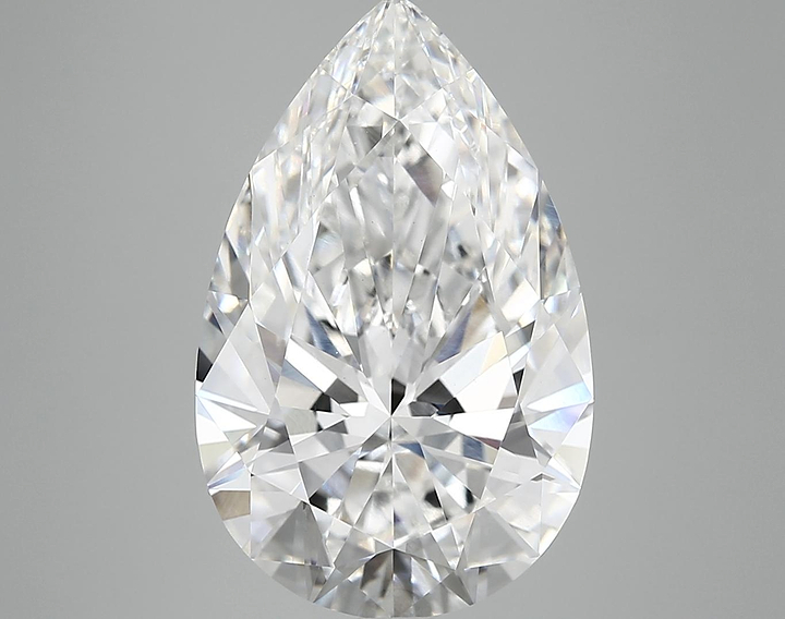 7.17 Carat Pear Shaped Ideal Cut VVS2 IGI Certified Lab Grown Diamond