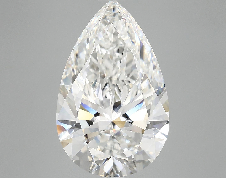 6.24 Carat Pear Shaped Ideal Cut VS1 IGI Certified Lab Grown Diamond