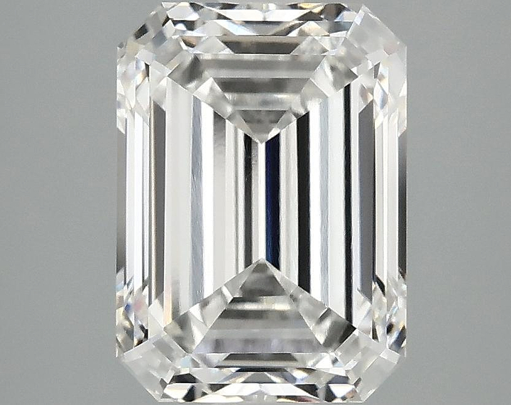 3.31 Carat Emerald Shaped Excellent Cut VS1 IGI Certified Lab Grown Diamond
