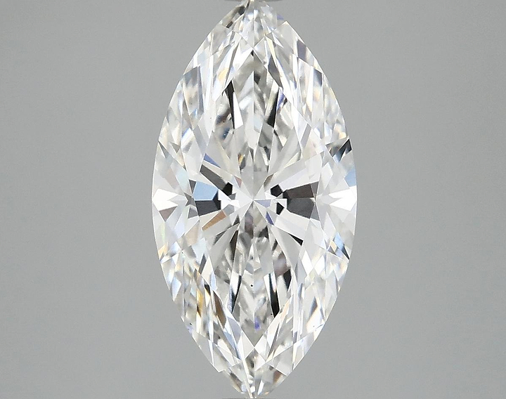 2.58 Carat Marquise Shaped Ideal Cut VS1 IGI Certified Lab Grown Diamond