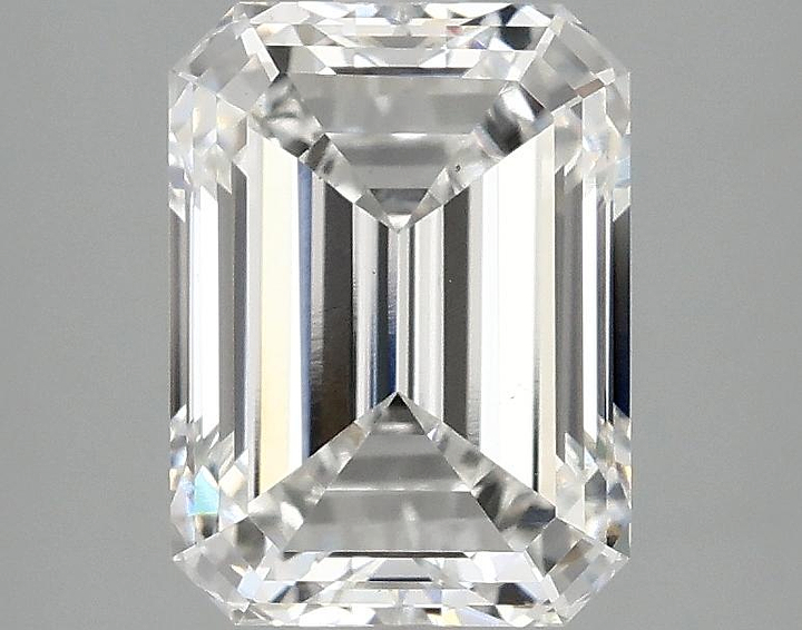 2.52 Carat Emerald Shaped Excellent Cut VS1 IGI Certified Lab Grown Diamond