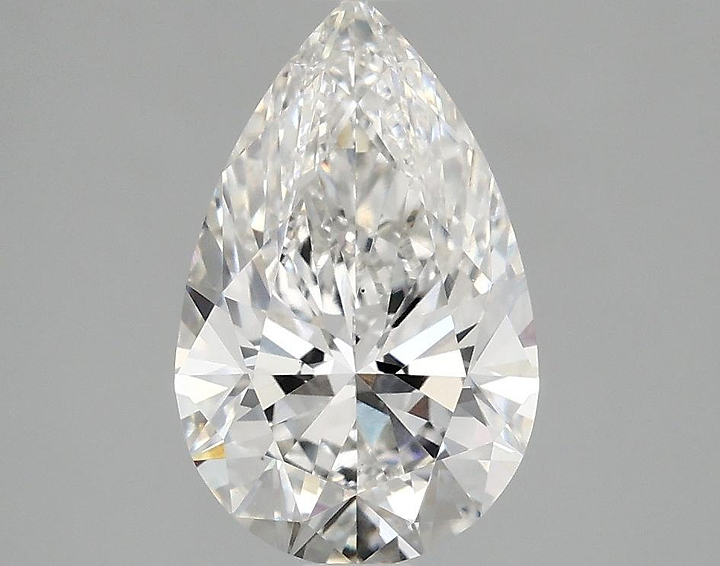2.1 Carat Pear Shaped Ideal Cut VS1 IGI Certified Lab Grown Diamond