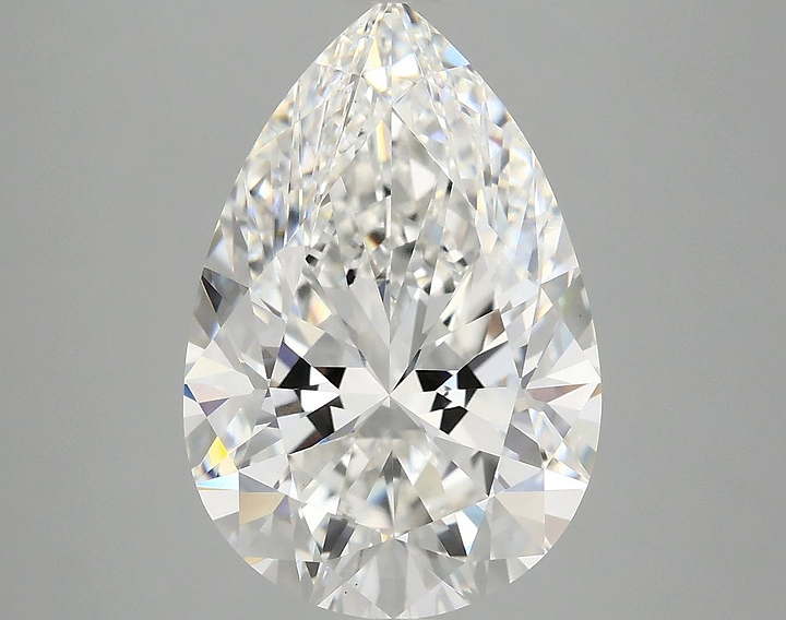5.07 Carat Pear Shaped Excellent Cut VS1 IGI Certified Lab Grown Diamond