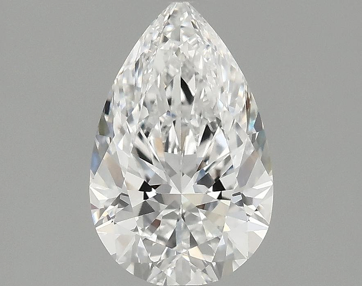 1.1 Carat Pear Shaped Ideal Cut VVS2 IGI Certified Lab Grown Diamond