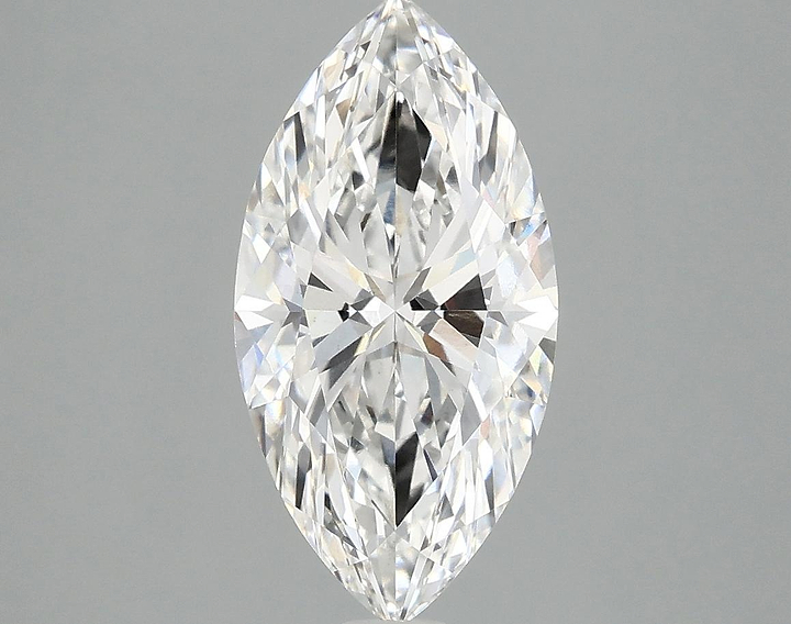 2.57 Carat Marquise Shaped Ideal Cut VS1 IGI Certified Lab Grown Diamond