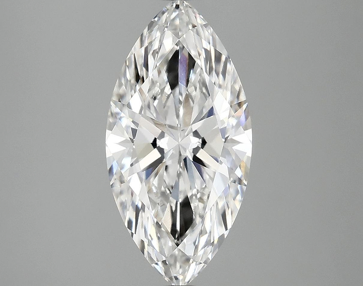 2.57 Carat Marquise Shaped Ideal Cut VVS2 IGI Certified Lab Grown Diamond