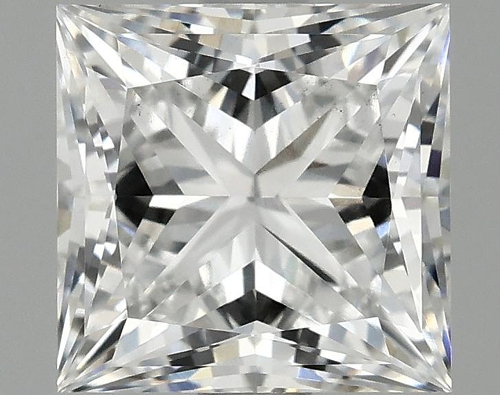 1.56 Carat Princess Shaped Ideal Cut VS2 IGI Certified Lab Grown Diamond