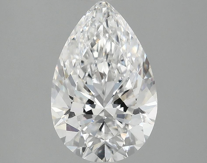 2.1 Carat Pear Shaped Ideal Cut VS1 IGI Certified Lab Grown Diamond