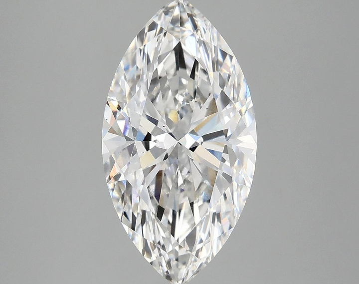 3.1 Carat Marquise Shaped Excellent Cut VS2 IGI Certified Lab Grown Diamond
