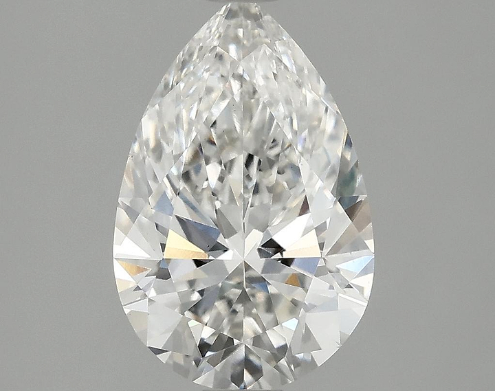 2.07 Carat Pear Shaped Excellent Cut VS1 IGI Certified Lab Grown Diamond