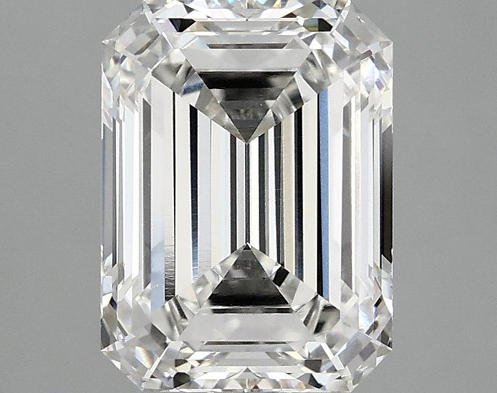3.03 Carat Emerald Shaped Excellent Cut VS1 IGI Certified Lab Grown Diamond