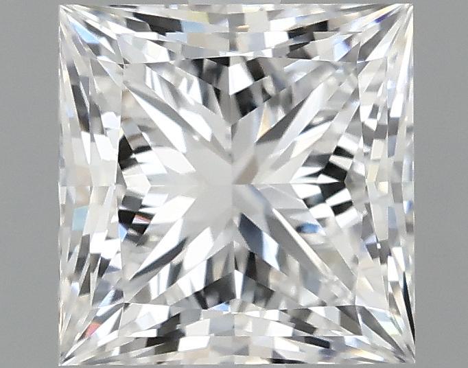 1.75 Carat Princess Shaped Ideal Cut VVS2 IGI Certified Lab Grown Diamond