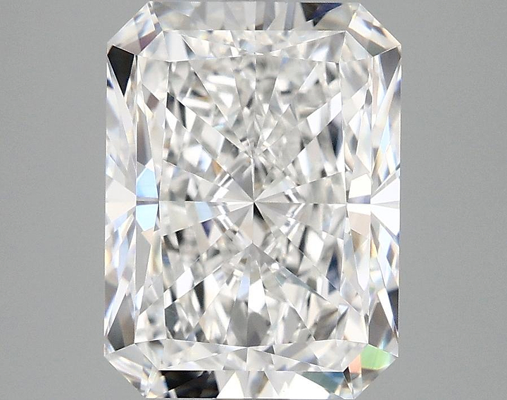 3.57 Carat Radiant Shaped Excellent Cut VVS2 IGI Certified Lab Grown Diamond