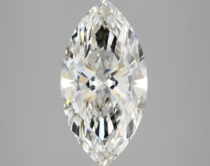 2.58 Carat Marquise Shaped Ideal Cut VVS2 IGI Certified Lab Grown Diamond