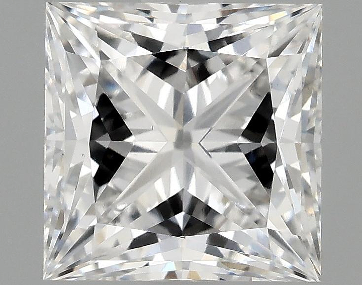 1.56 Carat Princess Shaped Ideal Cut VS1 IGI Certified Lab Grown Diamond