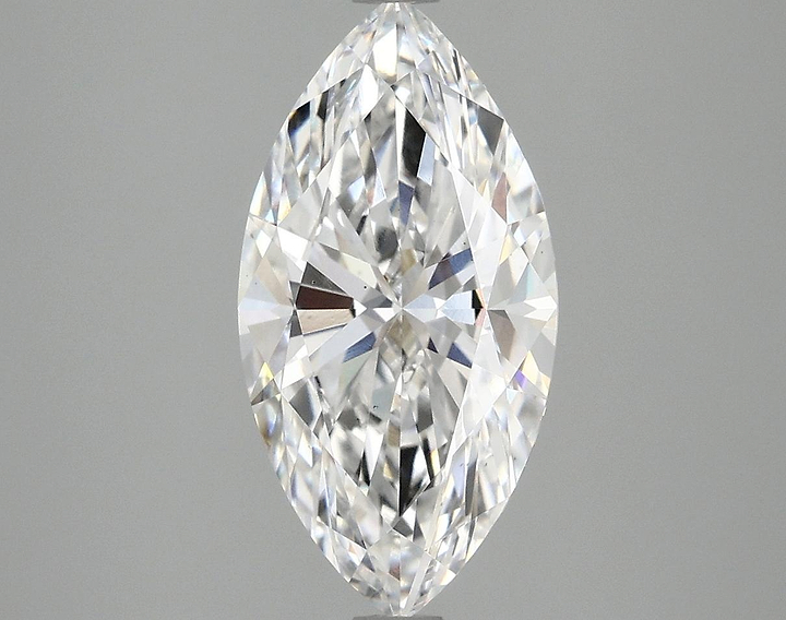 2.87 Carat Marquise Shaped Ideal Cut VS2 IGI Certified Lab Grown Diamond