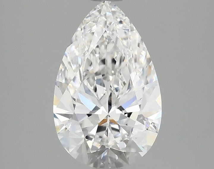 1.9 Carat Pear Shaped Ideal Cut VS1 IGI Certified Lab Grown Diamond