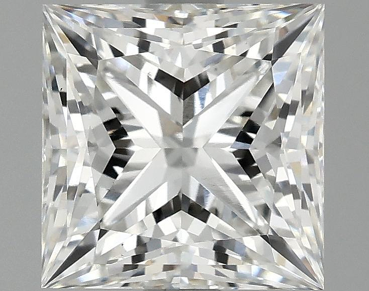 2.05 Carat Princess Shaped Ideal Cut VS1 IGI Certified Lab Grown Diamond
