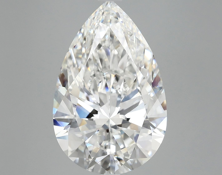 7.16 Carat Pear Shaped Ideal Cut VVS2 IGI Certified Lab Grown Diamond