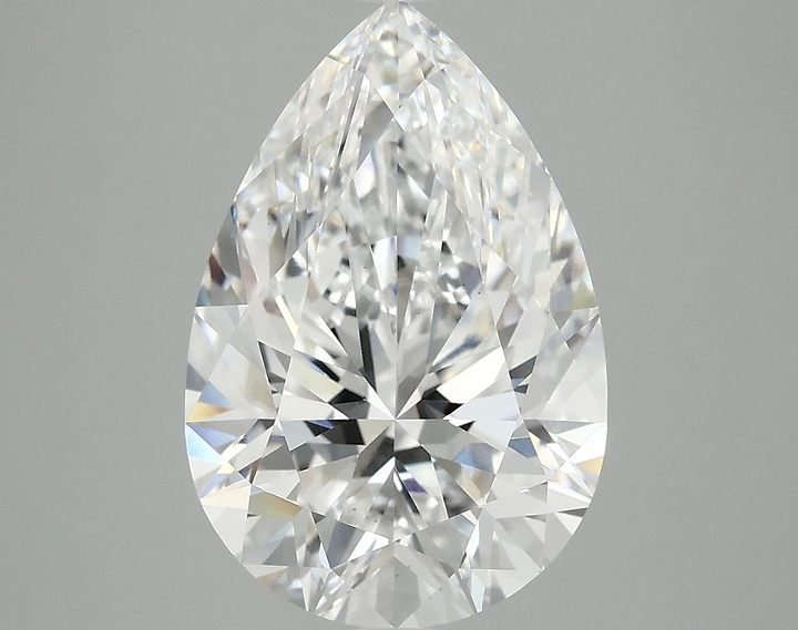 5.01 Carat Pear Shaped Excellent Cut VS1 IGI Certified Lab Grown Diamond