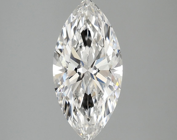 1.87 Carat Marquise Shaped Excellent Cut VVS2 IGI Certified Lab Grown Diamond