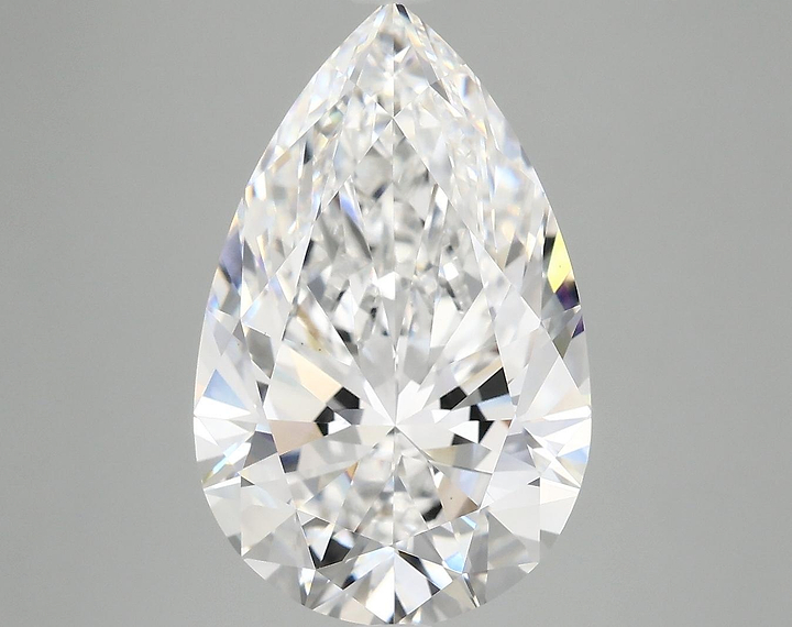 5.94 Carat Pear Shaped Ideal Cut VS1 IGI Certified Lab Grown Diamond